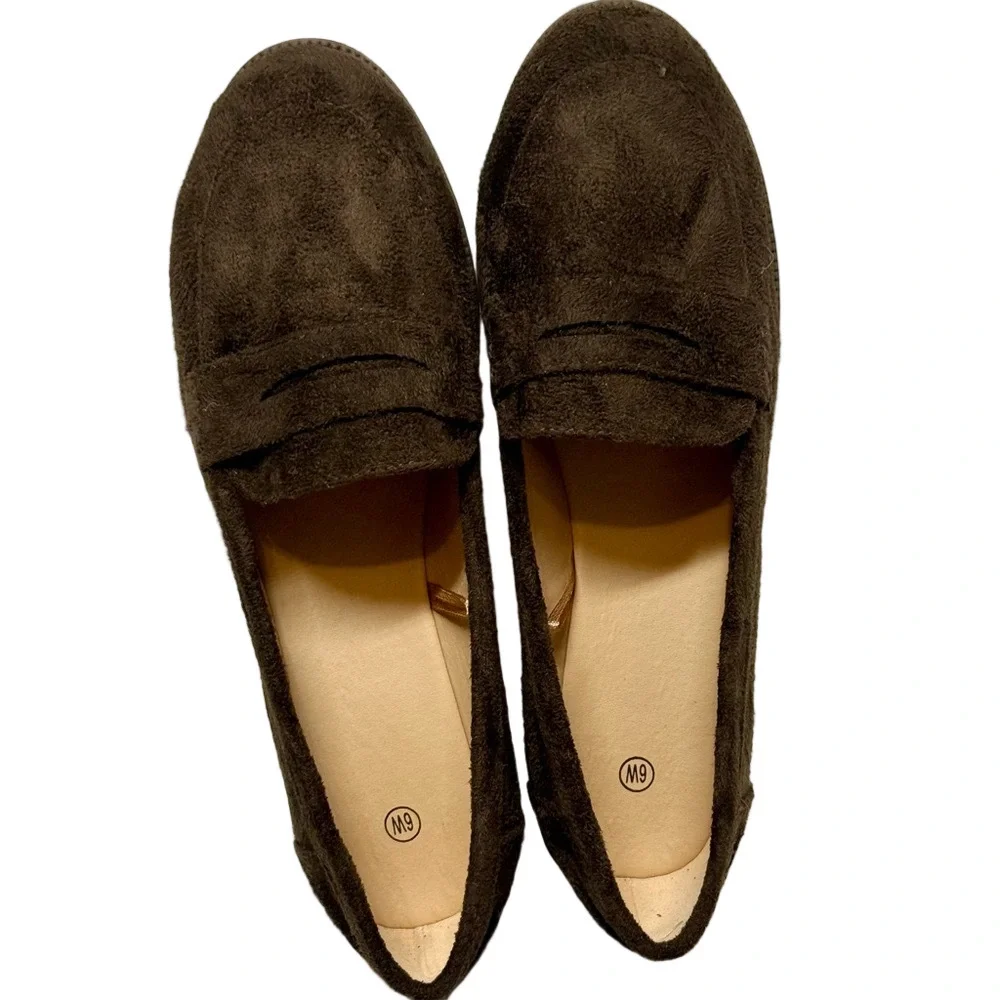 Chic Brown Casual Ladies Loafers